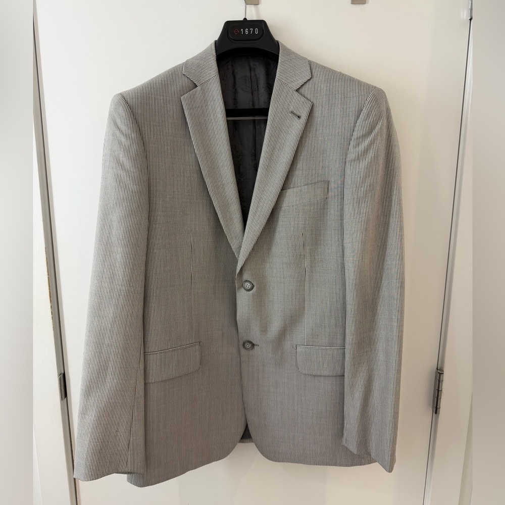 Andrew Fezza Light Gray Blazer